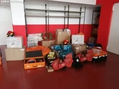 Foto 4 - El parque de bomberos de Almaz&aacute;n recibe material "de &uacute;ltima generaci&oacute;n" para ofrecer mejores servicios en la zona