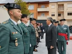 Inauguración del nuevo cuartel de San Esteban de Gormaz.