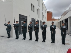 Inauguración del nuevo cuartel de San Esteban de Gormaz.