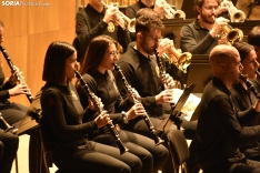 Concierto de la Banda de Soria en el Conservatorio.