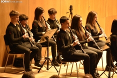Concierto de la Banda de Soria en el Conservatorio.
