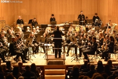 Concierto de la Banda de Soria en el Conservatorio.