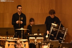 Concierto de la Banda de Soria en el Conservatorio.