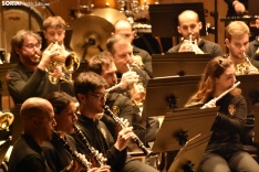 Concierto de la Banda de Soria en el Conservatorio.