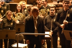 Concierto de la Banda de Soria en el Conservatorio.