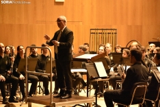 Concierto de la Banda de Soria en el Conservatorio.
