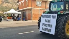 Foto 7 - As&iacute; hemos vivido el minuto a minuto de una tractorada que ha invadido las carreteras de Soria