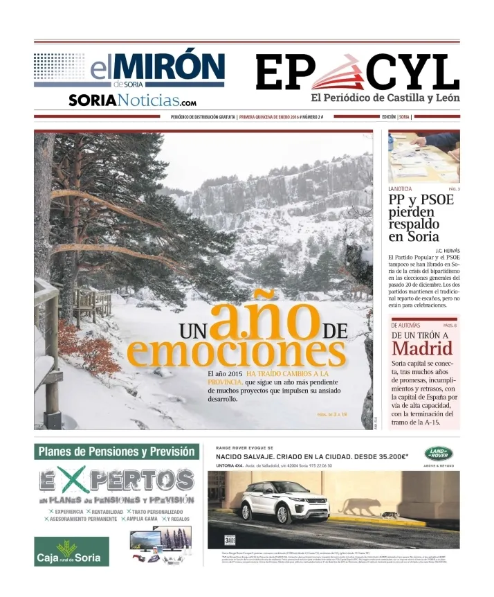 Galer&iacute;a: Las 150 portadas de Soria Noticias