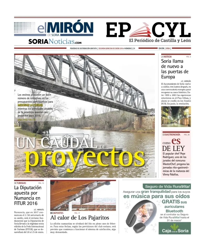 Galer&iacute;a: Las 150 portadas de Soria Noticias