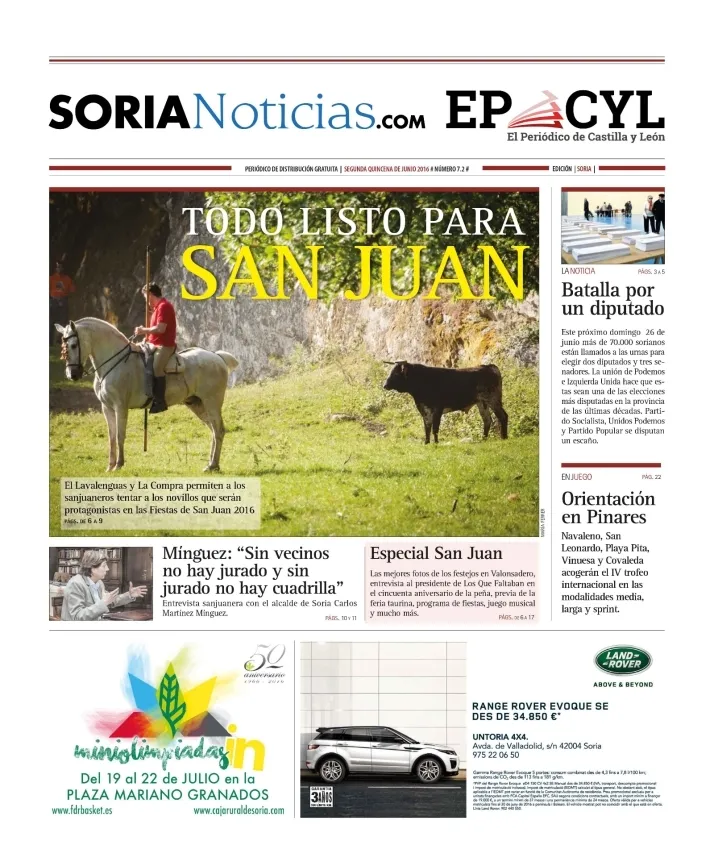 Galer&iacute;a: Las 150 portadas de Soria Noticias