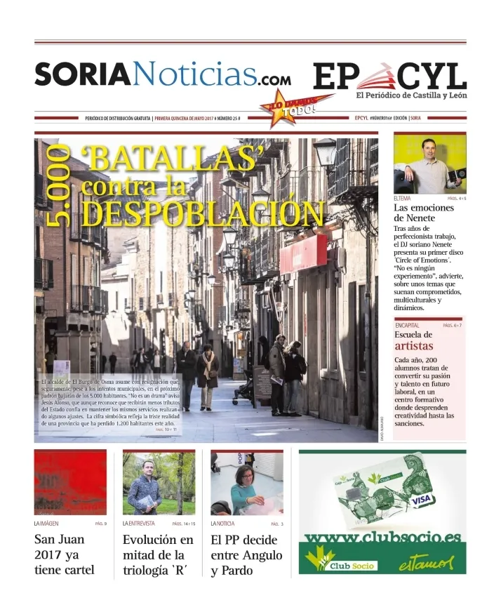 Galer&iacute;a: Las 150 portadas de Soria Noticias