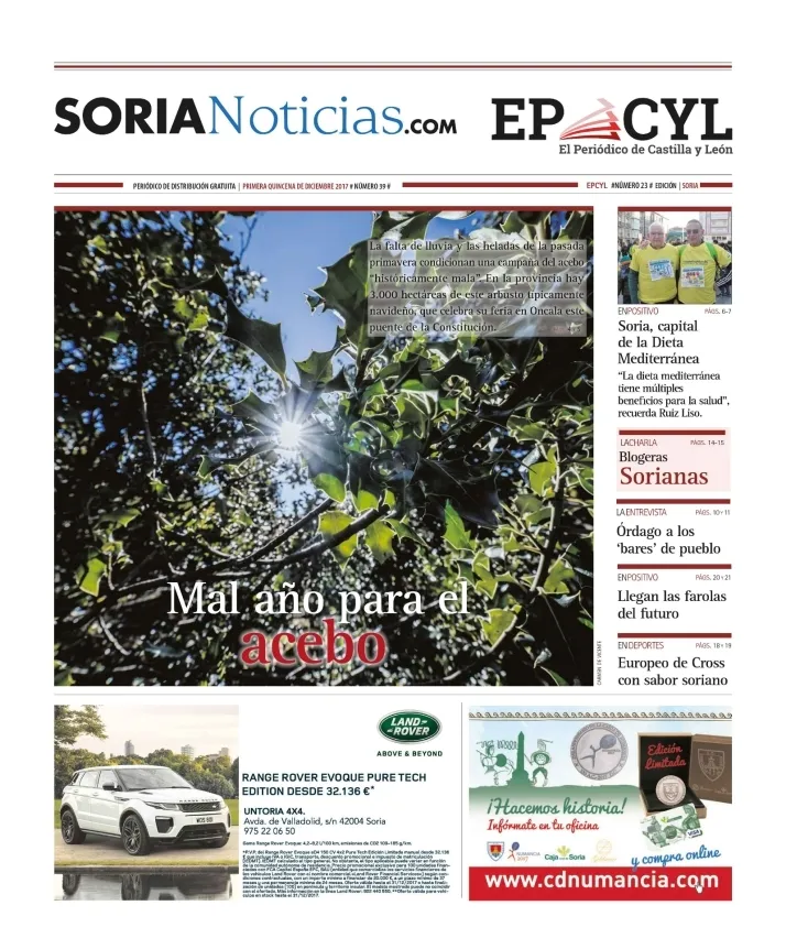 Galer&iacute;a: Las 150 portadas de Soria Noticias