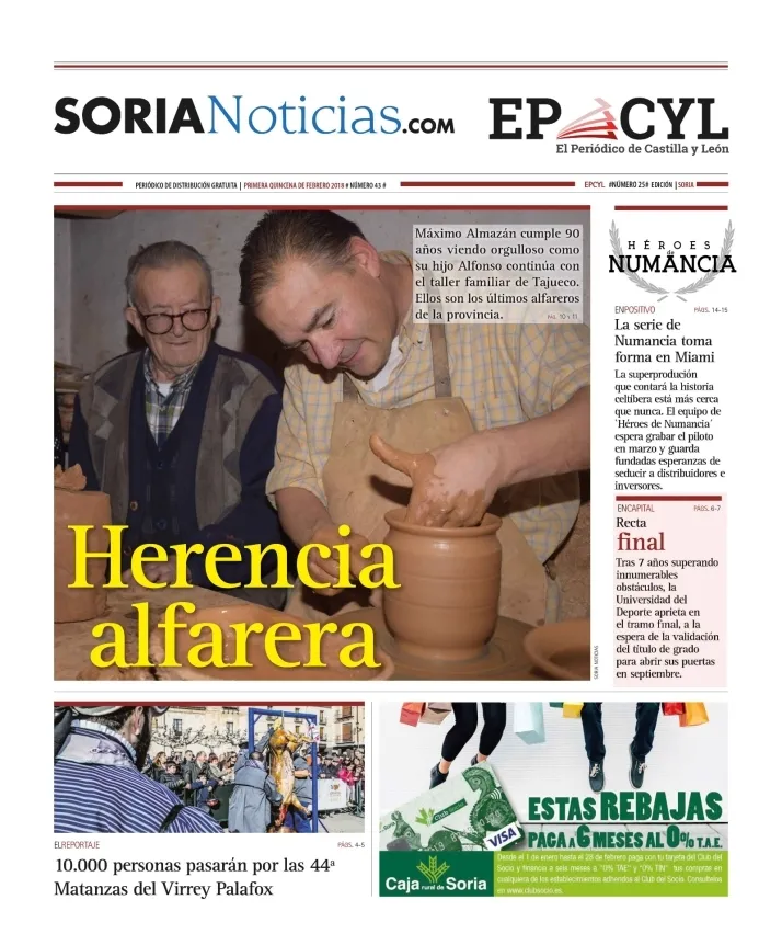 Galer&iacute;a: Las 150 portadas de Soria Noticias