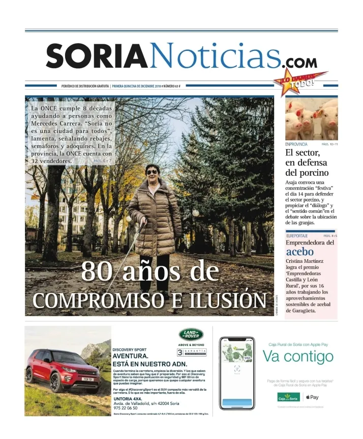Galer&iacute;a: Las 150 portadas de Soria Noticias