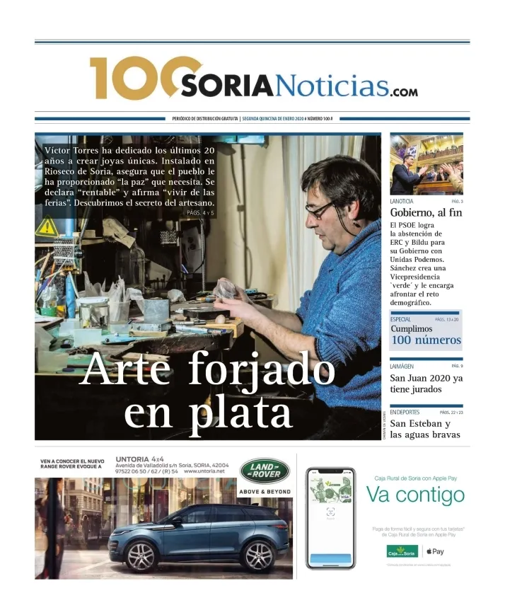 Galer&iacute;a: Las 150 portadas de Soria Noticias