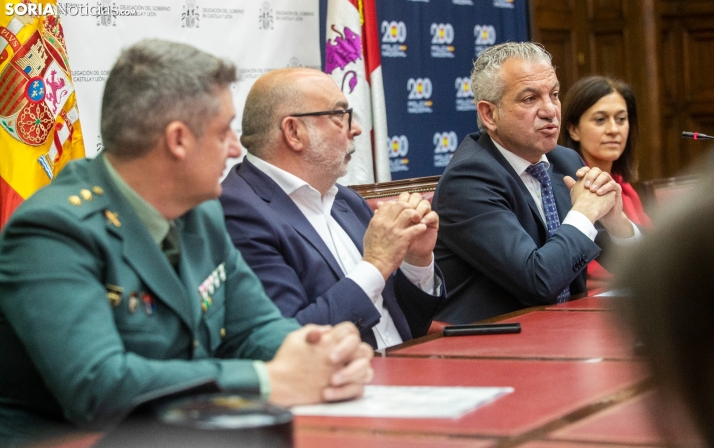 Nicanor Sen asegura que no hay propuestas ni voluntad de cerrar el cuartel de Gómara