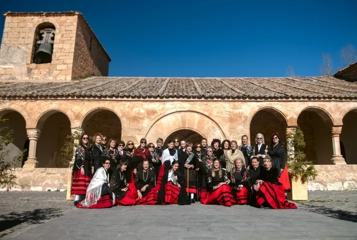 Celebración de Santa Águeda en Peñalba de San Esteban.