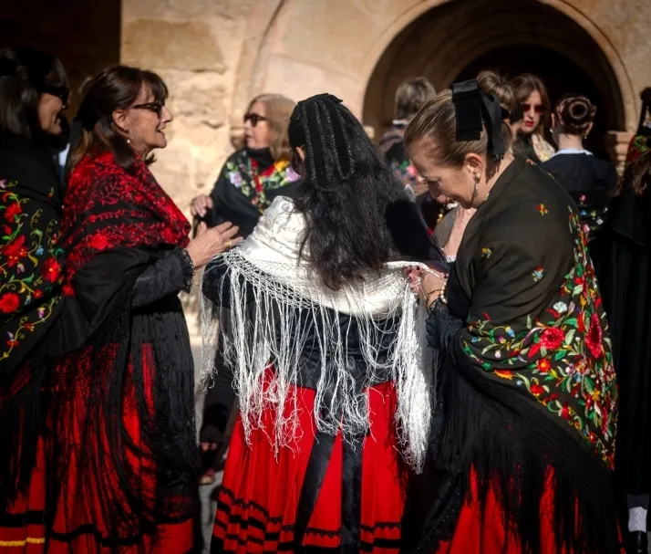 Celebración de Santa Águeda en Peñalba de San Esteban.