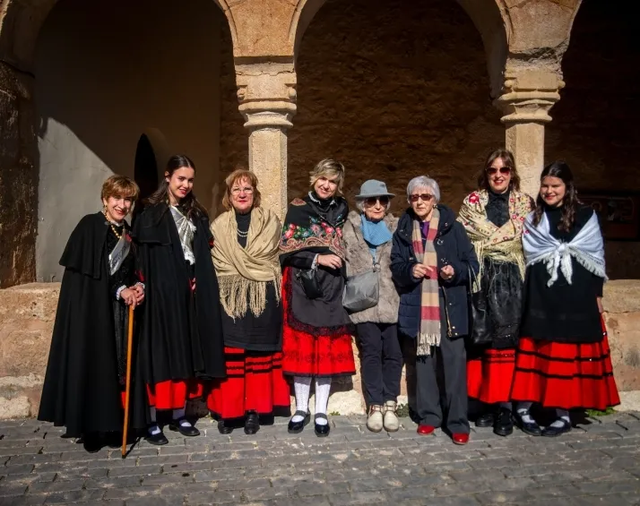 Celebración de Santa Águeda en Peñalba de San Esteban.