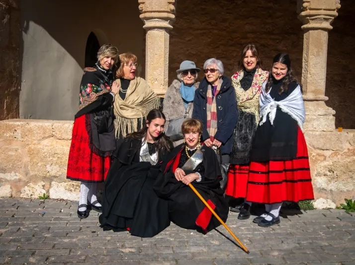 Celebración de Santa Águeda en Peñalba de San Esteban.