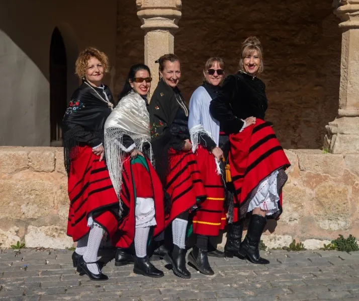 Celebración de Santa Águeda en Peñalba de San Esteban.