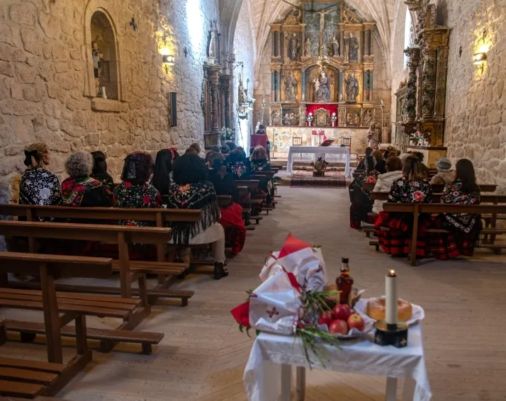 Celebración de Santa Águeda en Peñalba de San Esteban.