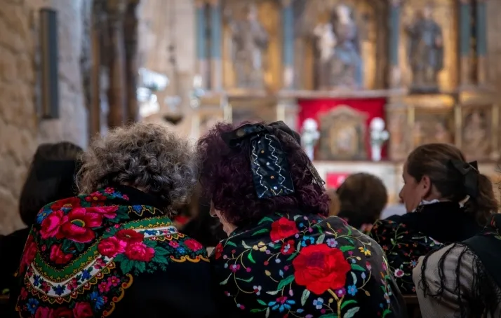 Celebración de Santa Águeda en Peñalba de San Esteban.