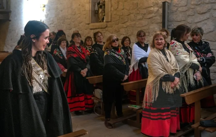 Celebración de Santa Águeda en Peñalba de San Esteban.