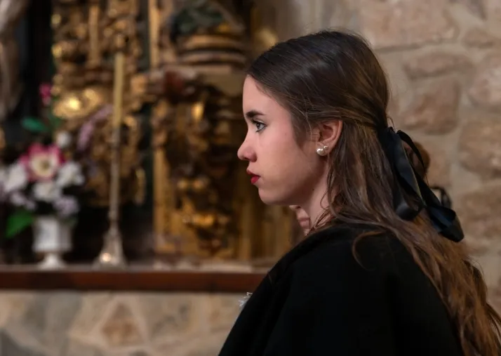 Celebración de Santa Águeda en Peñalba de San Esteban.