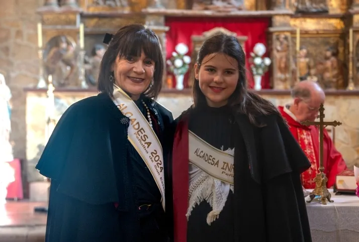 Celebración de Santa Águeda en Peñalba de San Esteban.