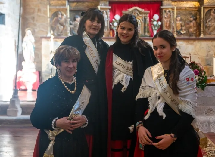 Celebración de Santa Águeda en Peñalba de San Esteban.