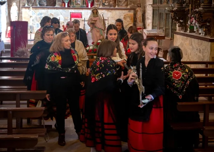 Celebración de Santa Águeda en Peñalba de San Esteban.