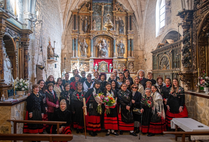 Celebración de Santa Águeda en Peñalba de San Esteban.
