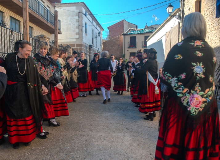Celebración de Santa Águeda en Peñalba de San Esteban.
