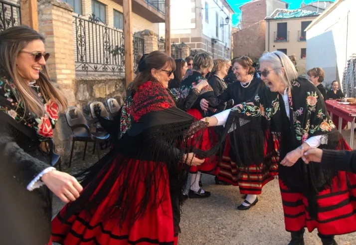 Celebración de Santa Águeda en Peñalba de San Esteban.