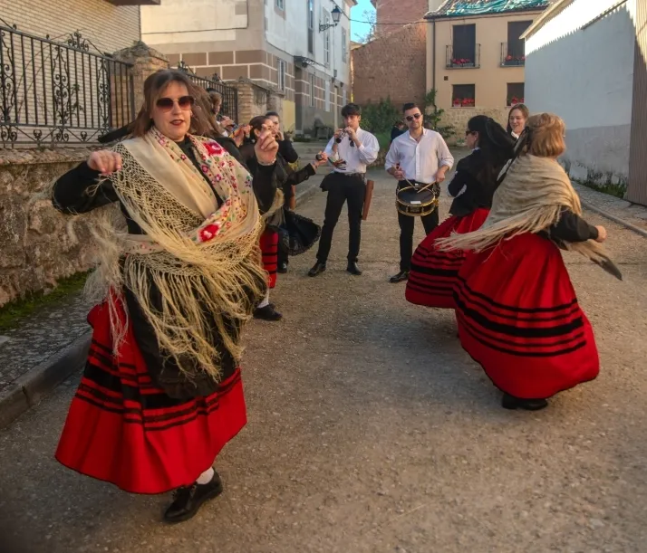 Celebración de Santa Águeda en Peñalba de San Esteban.