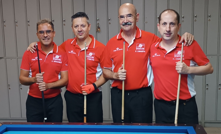 El Amistad Numancia de billar recibe una contundente derrota en Lérida 