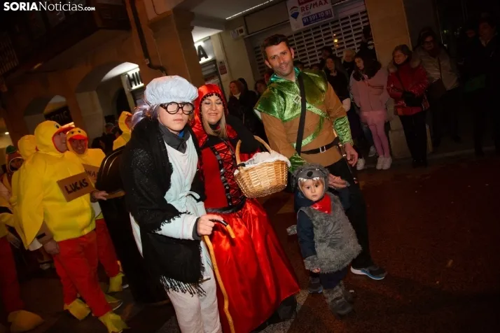 Desfile de Carnaval en Soria 2024