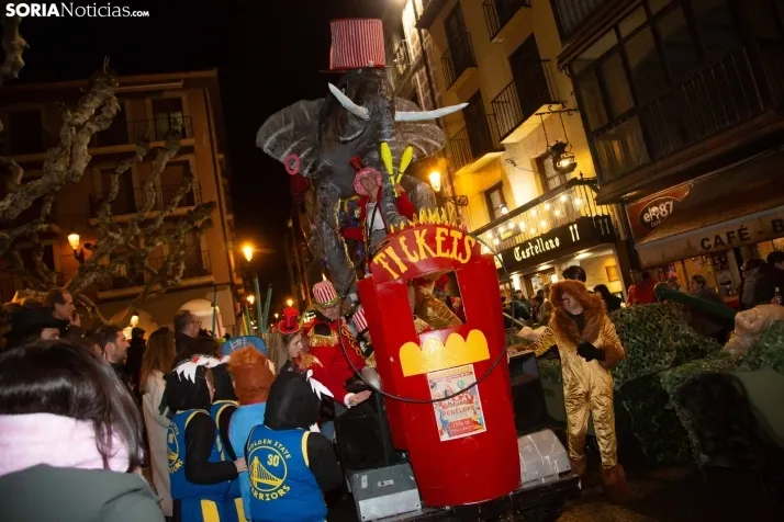 Desfile de Carnaval en Soria 2024