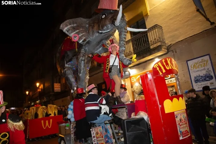 Desfile de Carnaval en Soria 2024