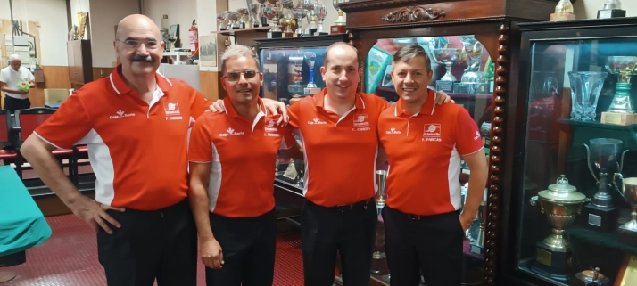 El CA Numancia Billar arranca en Rivas Vaciamadrid la segunda vuelta