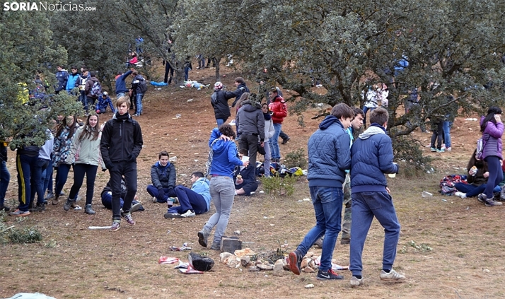 Jueves Lardero, desapacible, lluvioso y ventolero