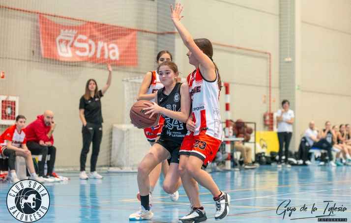 Las infantiles del CSB Hospital Latorre no pueden repetir triunfo en casa ante el Base de Segovia