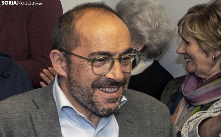 Luis Rey, responsable del PSOE soriano. /SN