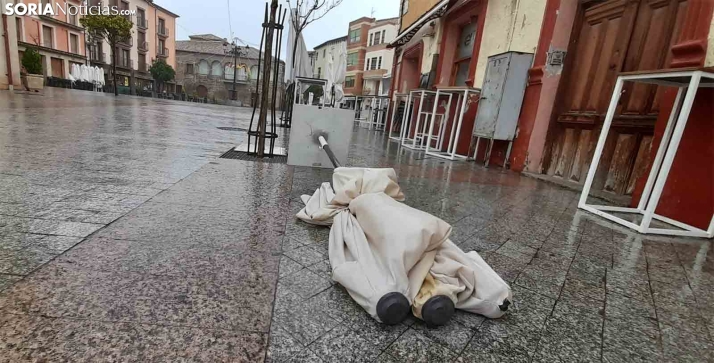 Declarada la alerta en toda Castilla y León por vientos fuertes y lluvias
