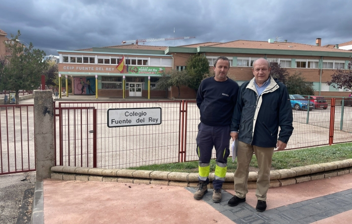 El CEIP Fuente del Rey se conecta a la Red de Calor de Soria