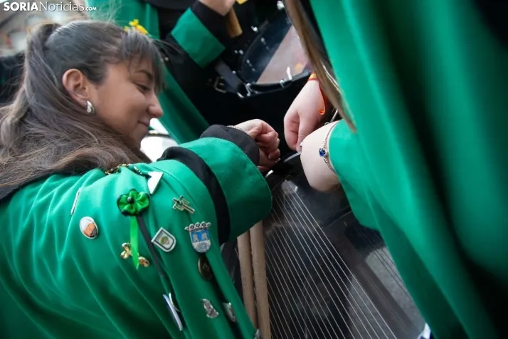 Tambores, cornetas y bombos en Ágreda 2024