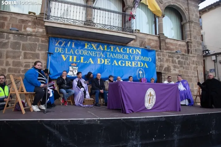 Tambores, cornetas y bombos en Ágreda 2024