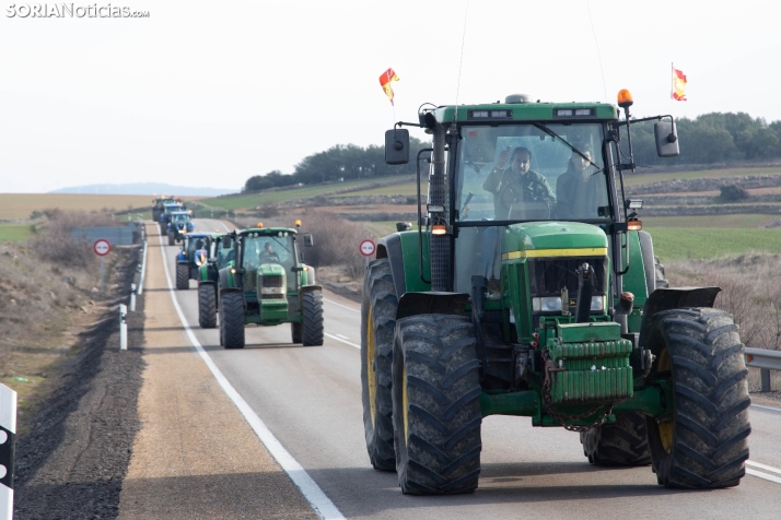 CCOO apoya las protestas de los agricultores pero no comparte todas sus reivindicaciones