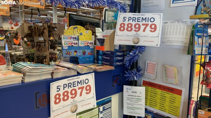 La Lotería Nacional deja otro importante pellizco en Soria